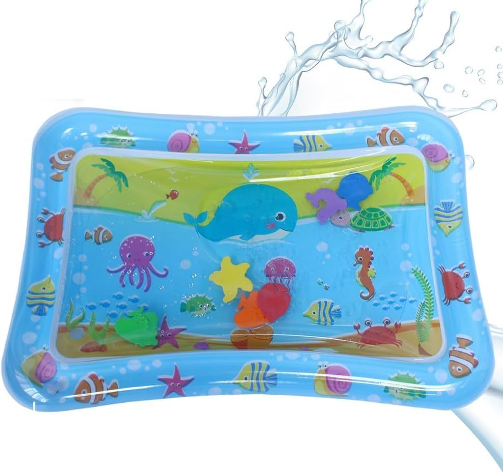 Thickened Water Sensor Play Mat Sensory Water Play Mat For Cats Cat Water Play Mat Sensor Water Playmat Water Sensory Playmat For Pet Cool Comfort Inflatable Tummy Time Water Mat