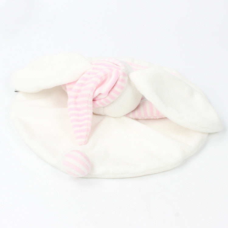Round Short Plush Baby Comfort Towel Sleep Comfort Toy