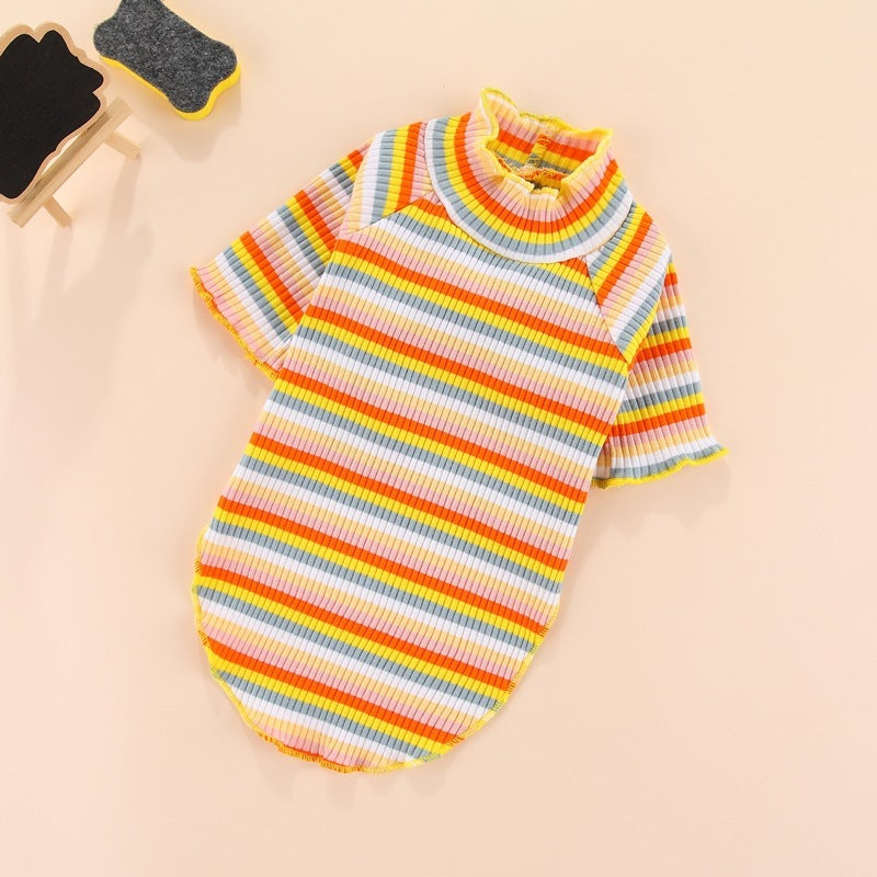 Summer Thin Cotton Pet Clothing Base Coat